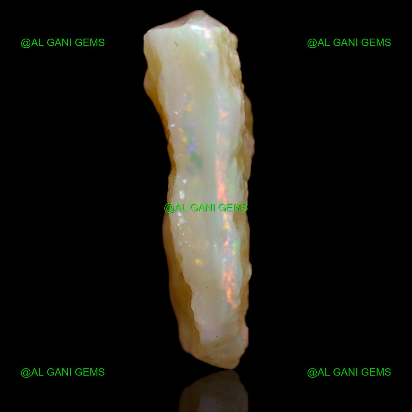 6.30 Cts Natural Fire Opal Loose Gemstone Fancy Rough 19x11x5 mm RA-842