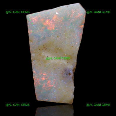 4.15 Cts Natural Fire Opal Loose Gemstone Fancy Rough 17x10x3 mm RA-844