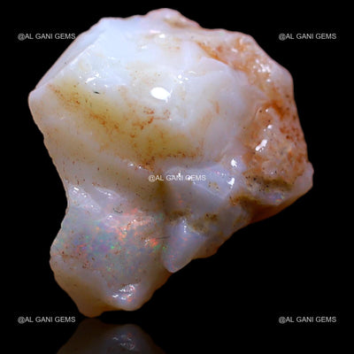 Natural Fire Opal Gemstone 5.00 Cts Loose Fancy Rough 15x13x6 mm RB-207