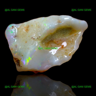 5.30 Cts Natural Fire Opal Loose Gemstone Fancy Rough 17x11x7 mm RB-316