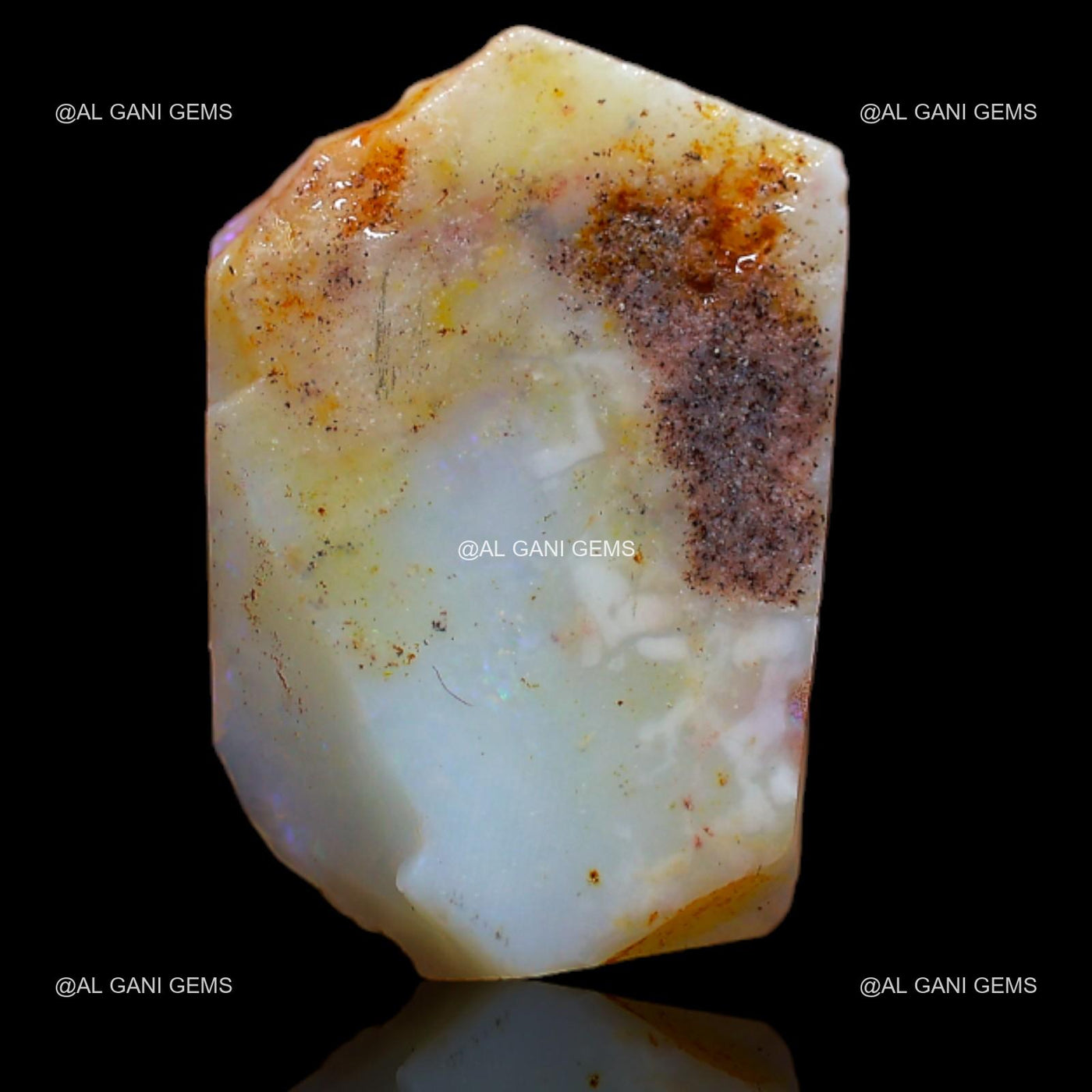 6.00 Cts Fire Opal Loose Gemstone Fancy Rough Natural 17x12x4 mm RB-359