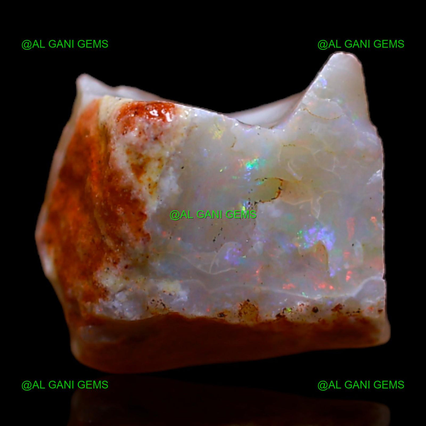 Natural Fire Opal Loose Gemstone Fancy Rough 3.00 Cts 10x9x7 mm RB-582