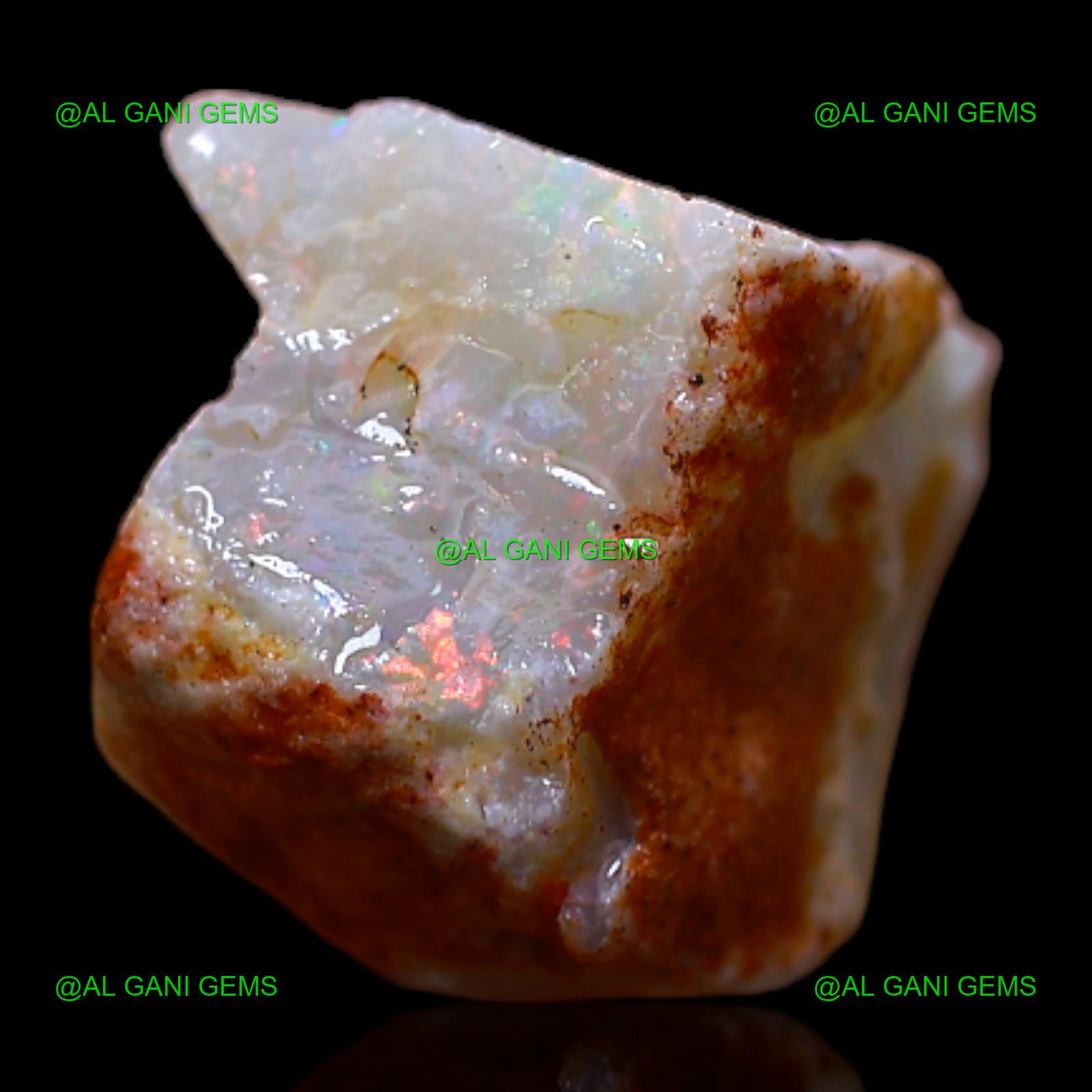 Natural Fire Opal Loose Gemstone Fancy Rough 3.00 Cts 10x9x7 mm RB-582