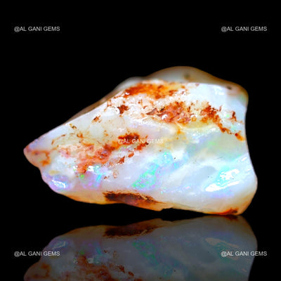 5.00 Cts Natural Fire Opal Loose Gemstone Fancy Rough 13x11x7 mm RB-675