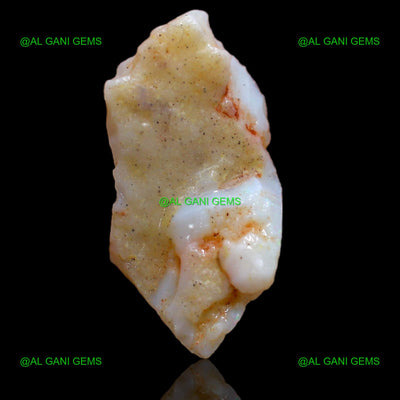 4.35 Cts Natural Fire Opal Loose Gemstone Fancy Rough 21x10x4 mm RB-77