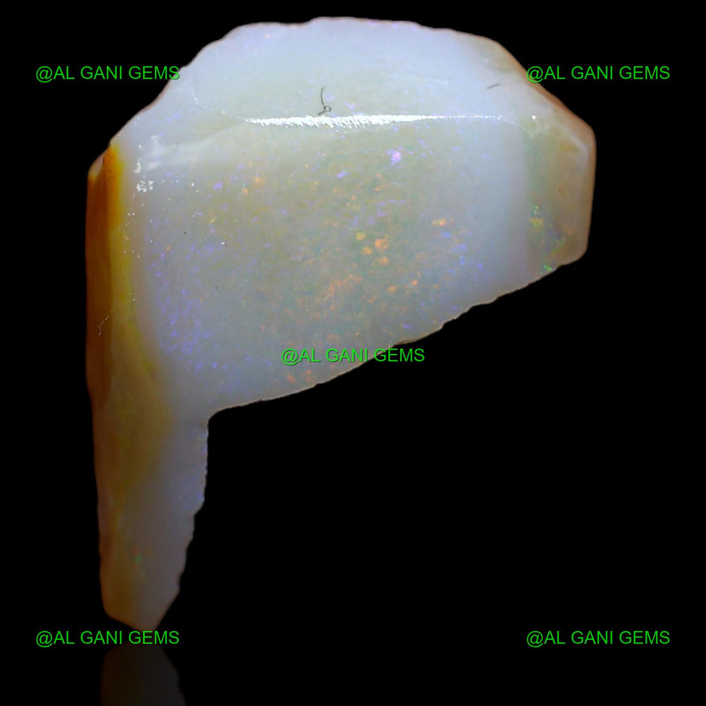 6.05 Cts Fire Opal Loose Gemstone Fancy Rough Natural 18x10x6 mm RB-78