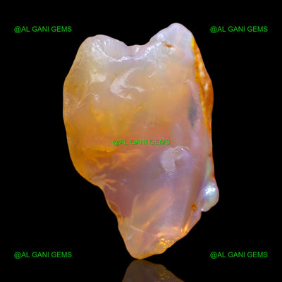 17.00 Cts Natural Fire Opal Fancy Rough Loose Gemstone 25x17x10 mm RB-831