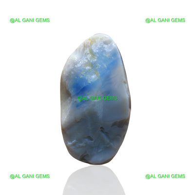 84.00 Cts Natural Black Opal Loose Gemstone Fancy Cabochon 50x27x10 mm RC-4