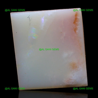 5.00 Cts Natural Fire Opal Loose Gemstone Square Rough 12x11x4 mm RC-900