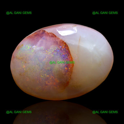 4.00 Cts Fire Opal Loose Gemstone Oval Rough Natural 15x11x3 mm RC-905