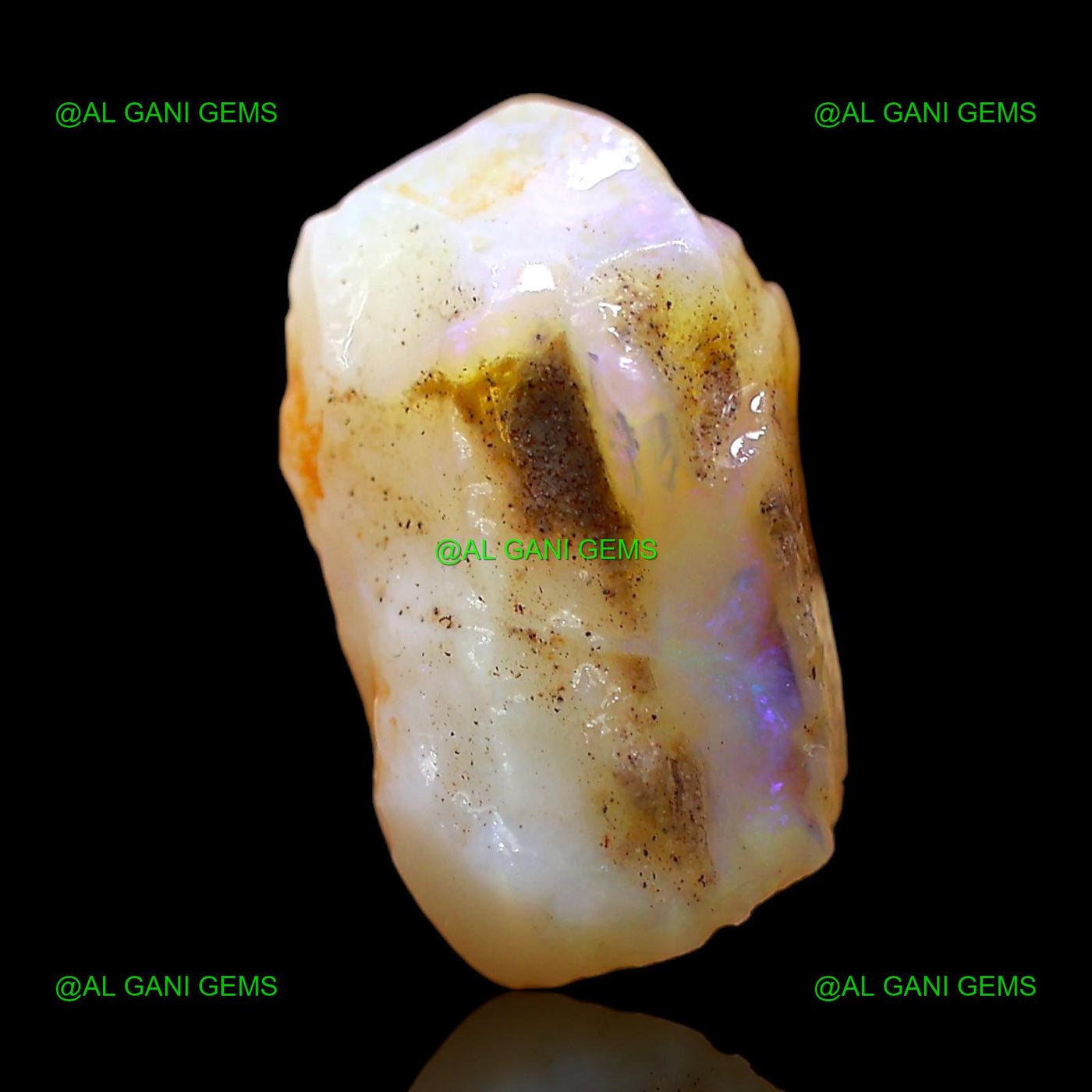 5.00 Cts Natural Fire Opal Loose Gemstone Fancy Rough 15x10x8 mm RD-348