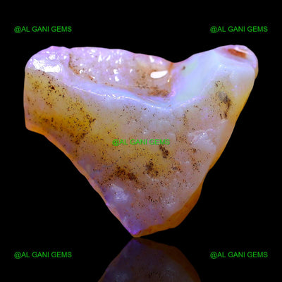 Natural Fire Opal Gemstone 6.00 Cts Loose Fancy Cabochon 17x16x6 mm RD-401