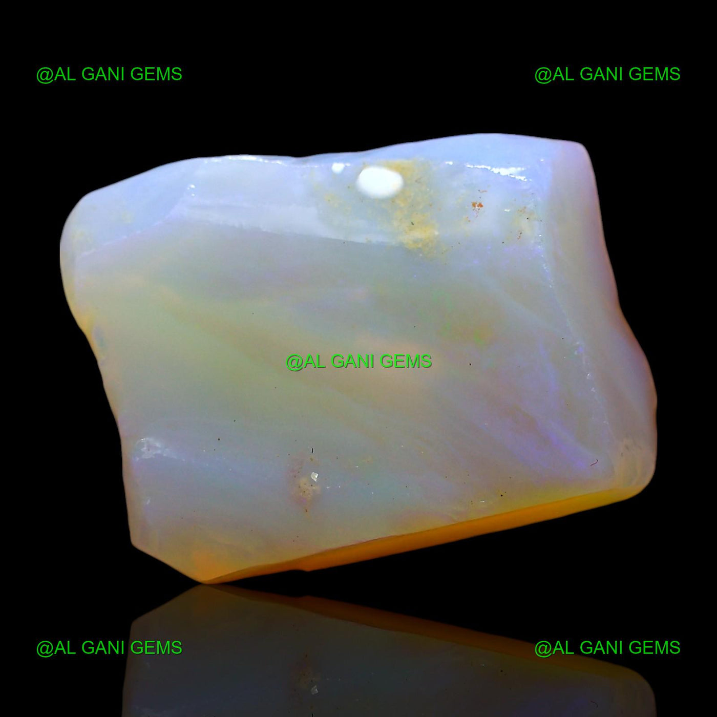 8.00 Cts Natural Fire Opal Loose Gemstone Fancy Rough 17x13x5 mm RD-859