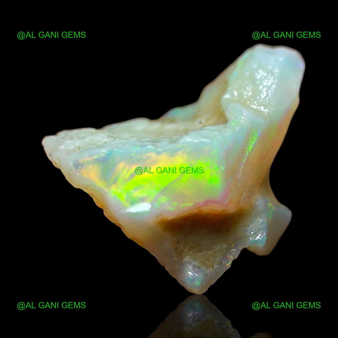 2.00 Cts Natural Fire Opal Loose Gemstone Fancy Rough 12x9x7 mm RD-98