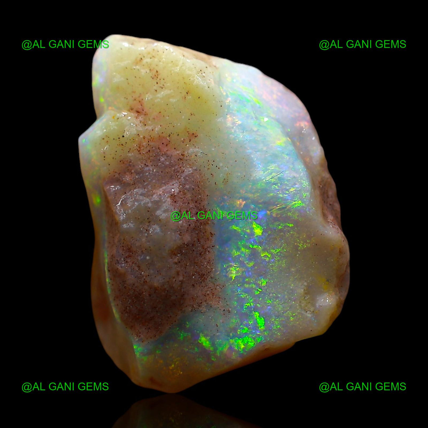 Natural Fire Opal Loose Gemstone Fancy Rough 8.00 Cts 17x13x9 mm RE-111