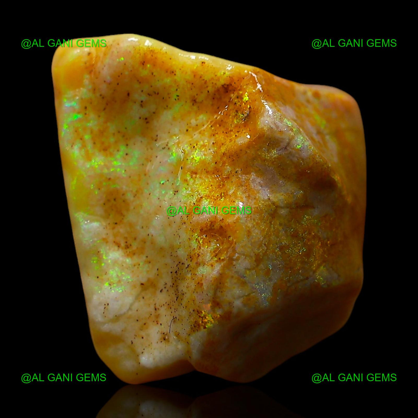 8.00 Cts Natural Fire Opal Loose Gemstone Fancy Rough 17x14x7 mm RE-114