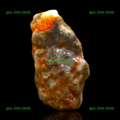 Natural Fire Opal Loose Gemstone Fancy Rough 8.00 Cts 21x12x6 mm RE-315