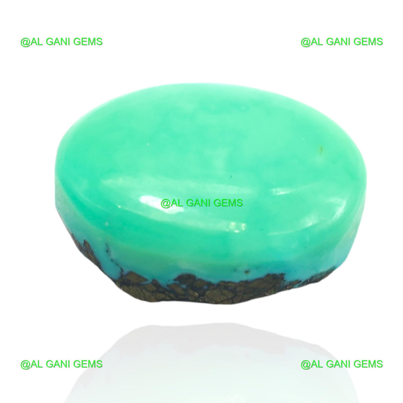 13.00 Cts Natural Turquoise Loose Gemstone Oval Cabochon 17x12x7 mm T-102