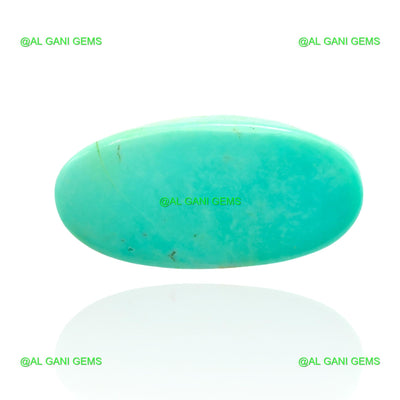 Natural Turquoise Loose Gemstone Oval Cabochon 25.00 Cts 33x16x7 mm T-206