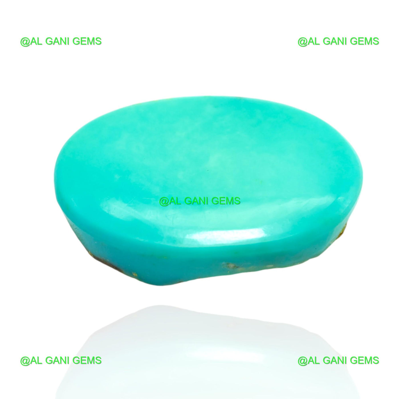 24.00 Cts Turquoise Loose Gemstone Oval Cabochon Natural 25x16x6 mm T-225