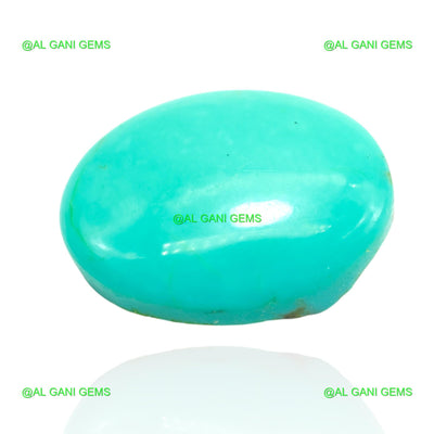 16.00 Cts Natural Turquoise Loose Gemstone Oval Cabochon 21x15x6 mm T-257