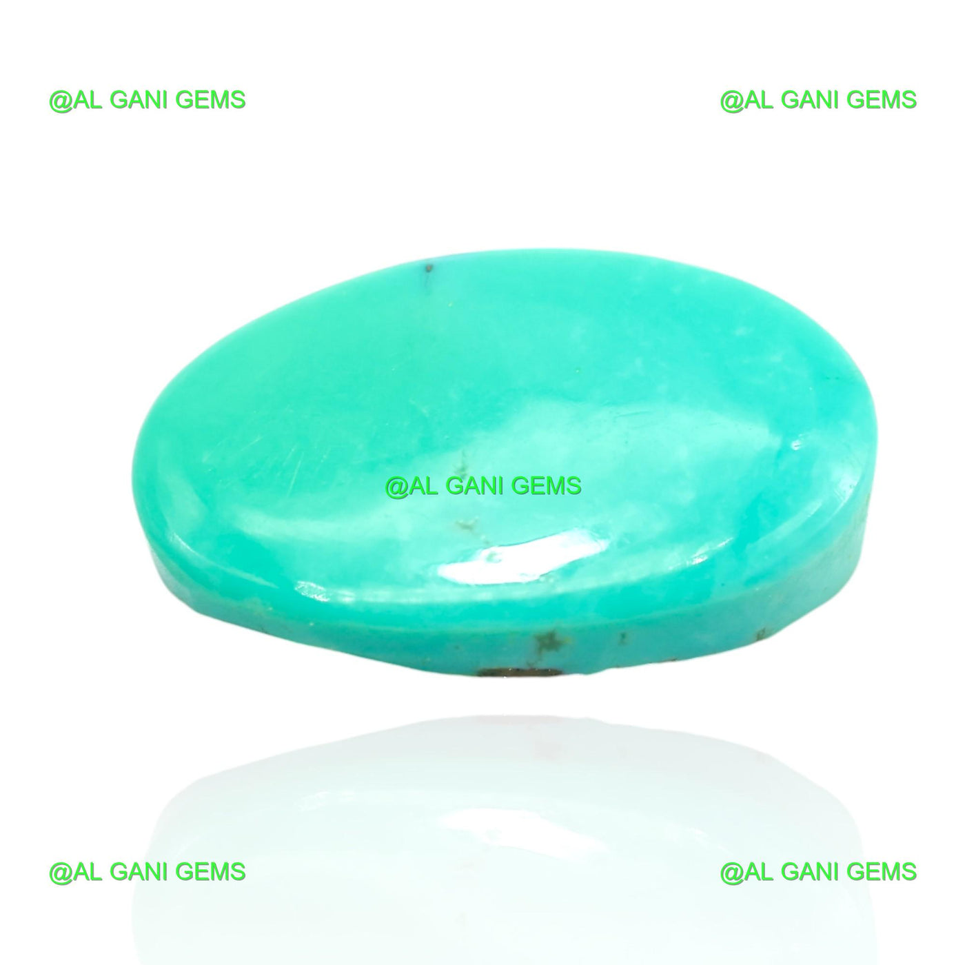 10.00 Cts Natural Turquoise Oval Cabochon Loose Gemstone 20x12x5 mm T-293