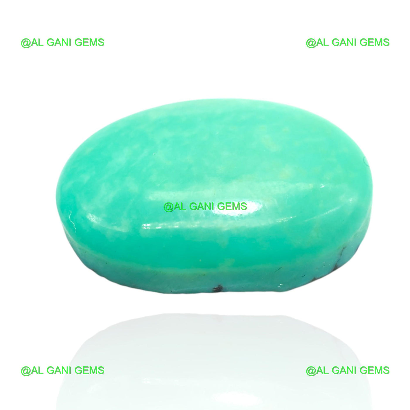 16.00 Cts Natural Turquoise Oval Cabochon Loose Gemstone 21x14x6 mm T-37