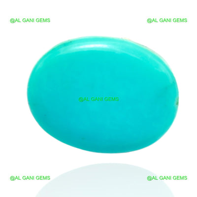 9.00 Cts Natural Turquoise Oval Cabochon Loose Gemstone 14x10x6 mm T-399