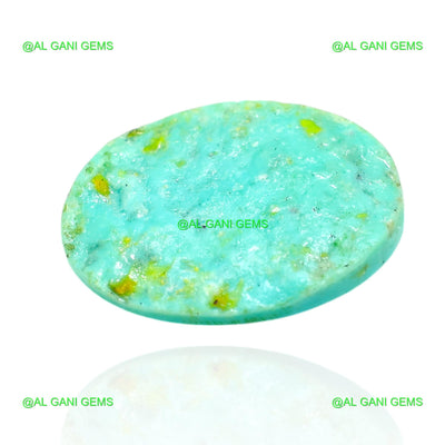 4.00 Cts Natural Turquoise Loose Gemstone Oval Cabochon 15x10x3 mm T-400