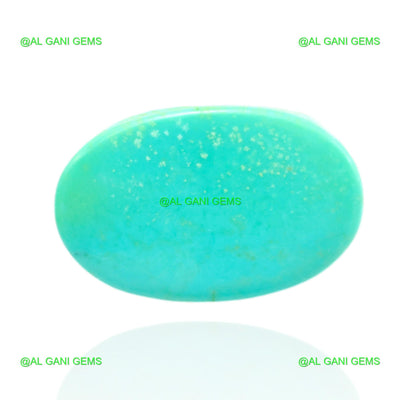 12.00 Cts Natural Turquoise Loose Gemstone Oval Cabochon 21x13x6 mm T-421