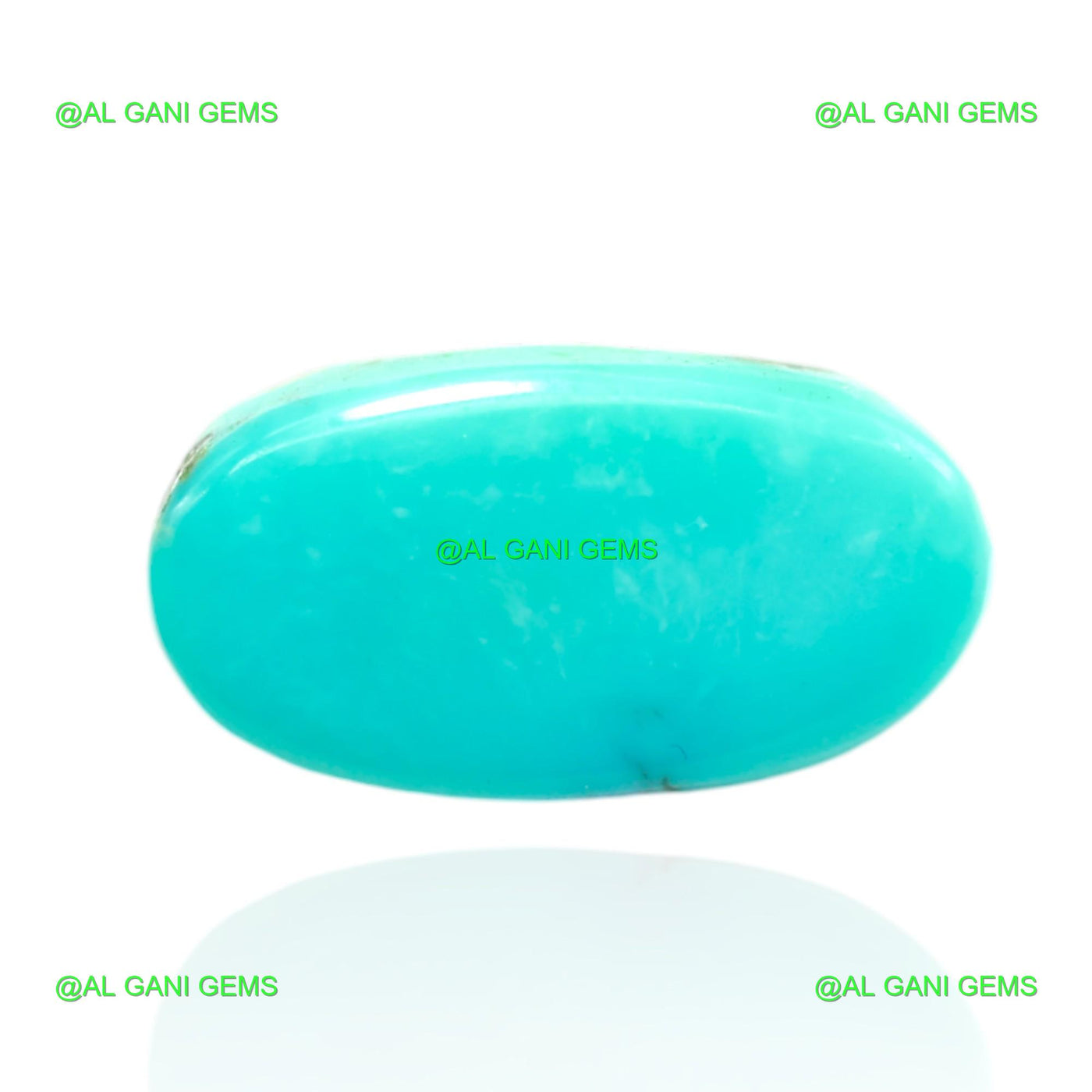 Natural Turquoise Gemstone 14.00 Cts Loose Oval Cabochon 22x12x6 mm T-422