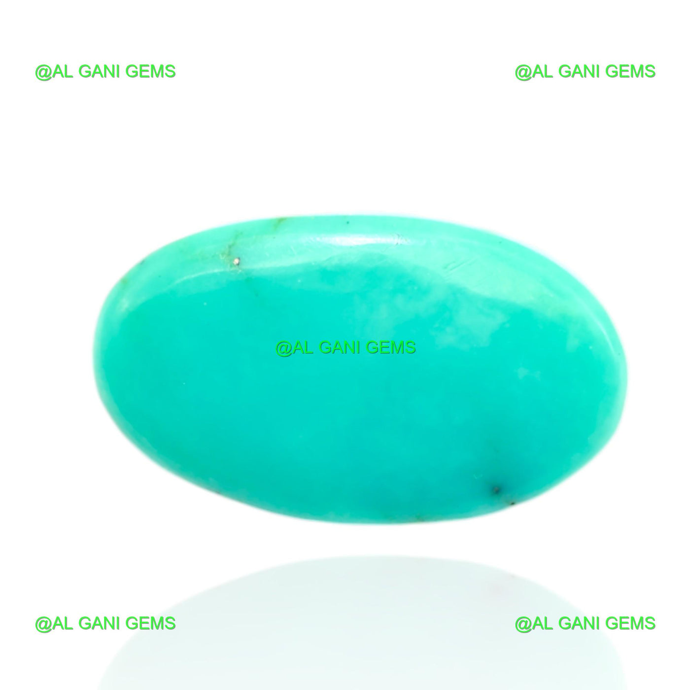 17.00 Cts Natural Turquoise Loose Gemstone Oval Cabochon 20x11x8 mm T-432