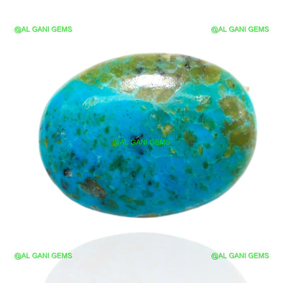 Natural Turquoise Gemstone 10.00 Cts Loose Oval Cabochon 20x15x4 mm T-493