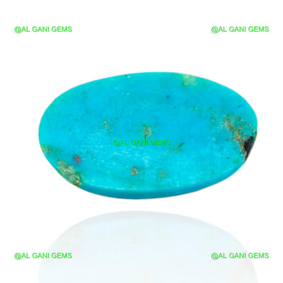 9.00 Cts Natural Turquoise Loose Gemstone Oval Cabochon 19x12x5 mm T-494