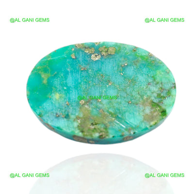 Natural Turquoise Loose Gemstone Oval Cabochon 11.00 Cts 17x12x6 mm T-498