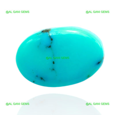 8.00 Cts Turquoise Loose Gemstone Oval Cabochon Natural 17x13x4 mm T-506