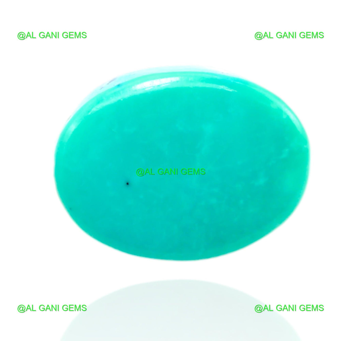 15.00 Cts Turquoise Loose Gemstone Oval Cabochon Natural 17x13x7 mm T-510