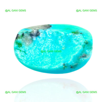 8.00 Cts Natural Turquoise Loose Gemstone Oval Cabochon 17x11x5 mm T-518