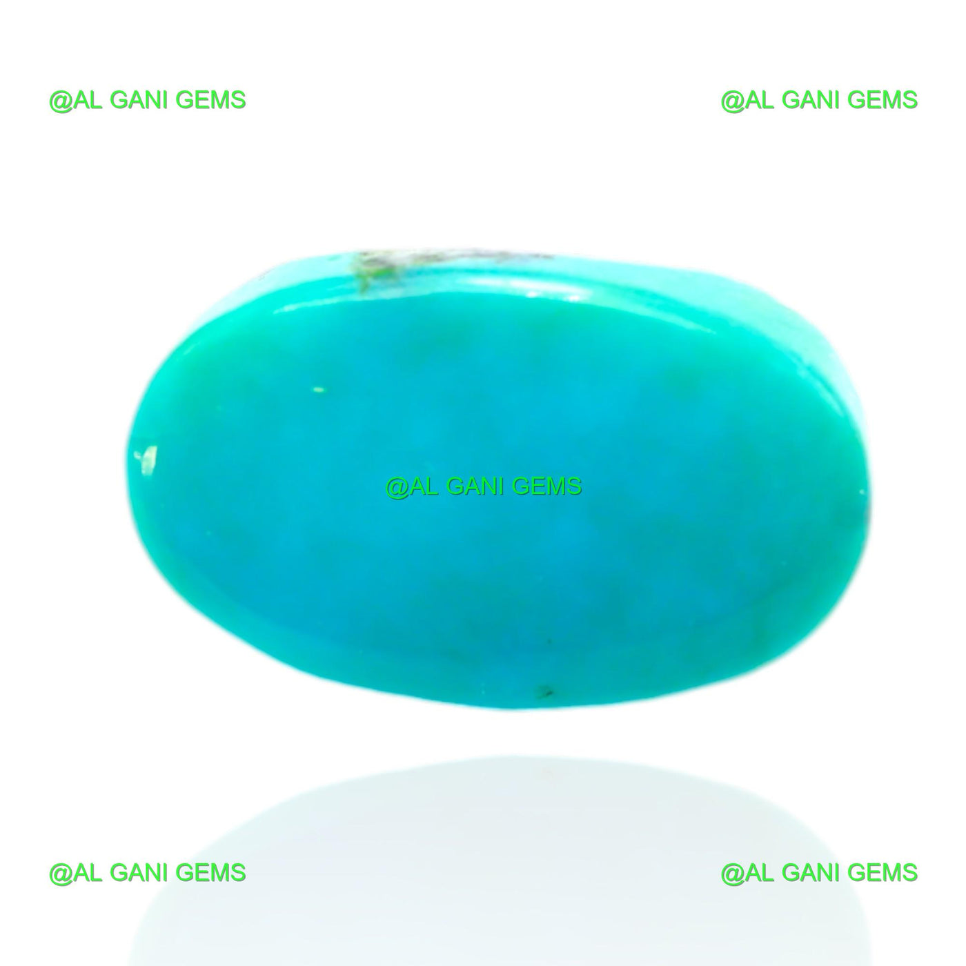 Natural Turquoise Gemstone 9.00 Cts Loose Oval Cabochon 17x11x4 mm T-521