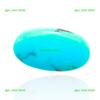 9.00 Cts Natural Turquoise Loose Gemstone Oval Cabochon 18x10x6 mm T-527