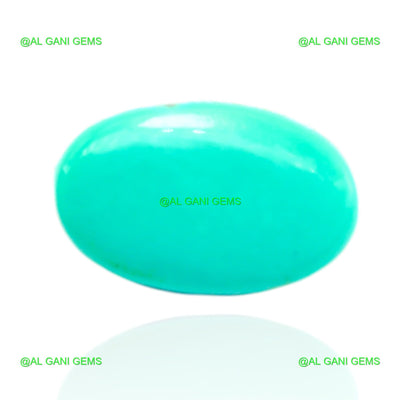 8.00 Cts Natural Turquoise Loose Gemstone Oval Cabochon 16x11x5 mm T-530