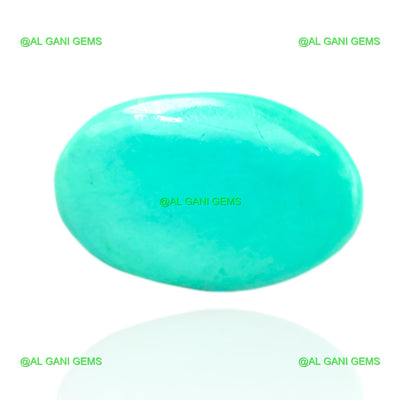 5.00 Cts Natural Turquoise Loose Gemstone Oval Cabochon 16x10x4 mm T-534