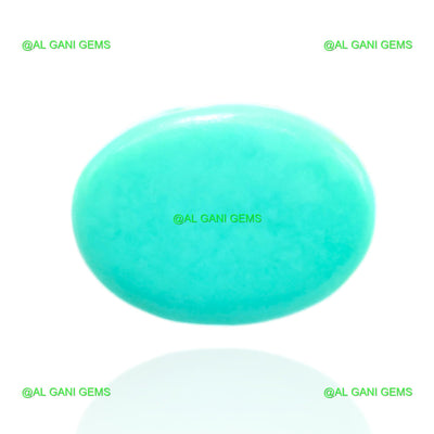 8.00 Cts Natural Turquoise Oval Cabochon Loose Gemstone 15x11x5 mm T-536