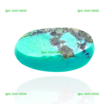 9.00 Cts Natural Turquoise Loose Gemstone Oval Cabochon 18x10x6 mm T-557