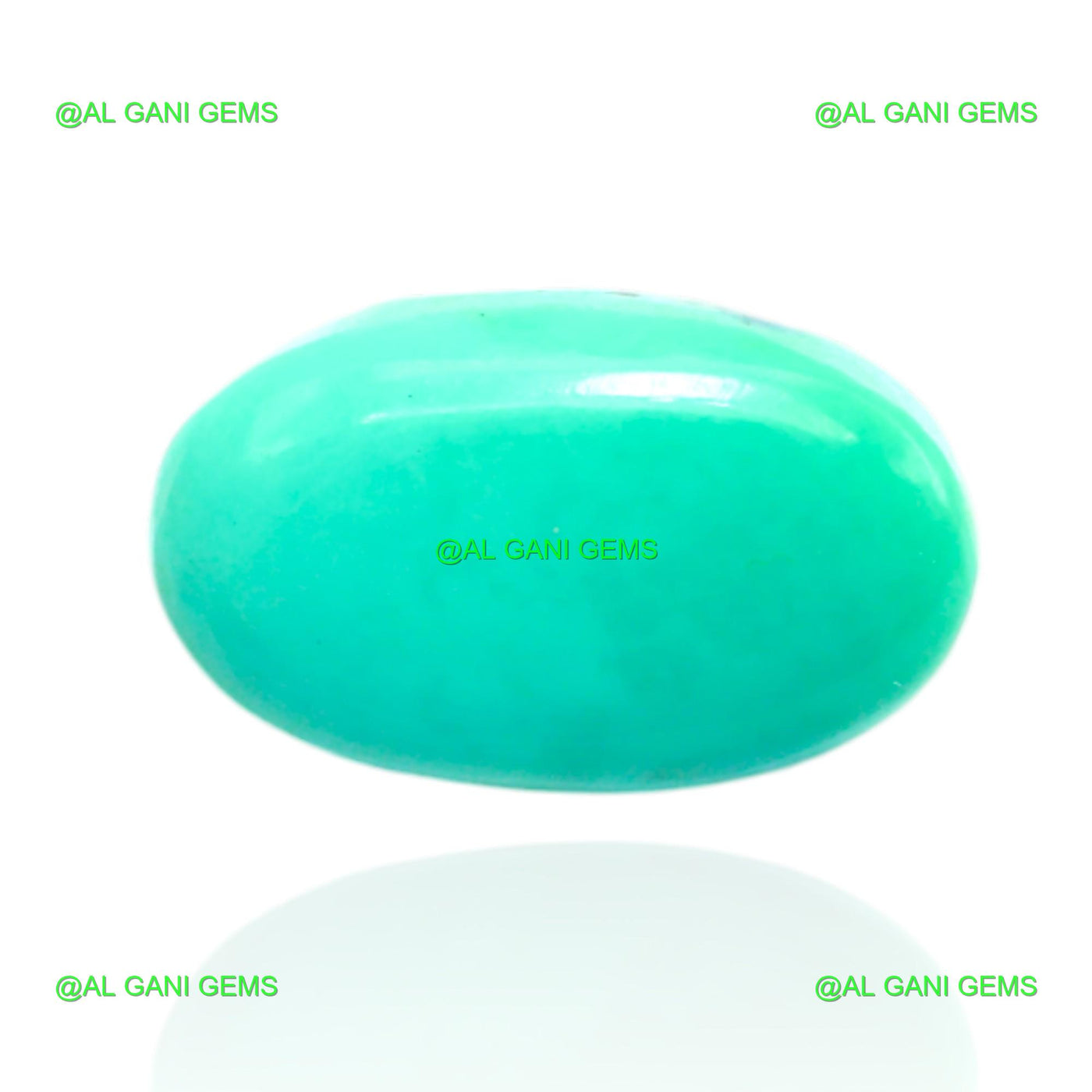 9.00 Cts Natural Turquoise Loose Gemstone Oval Cabochon 18x10x6 mm T-562