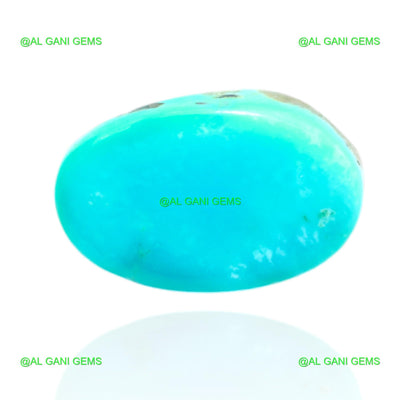 Natural Turquoise Loose Gemstone Oval Cabochon 8.00 Cts 17x10x6 mm T-564