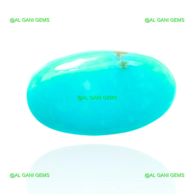 8.00 Cts Natural Turquoise Oval Cabochon Loose Gemstone 18x10x5 mm T-608