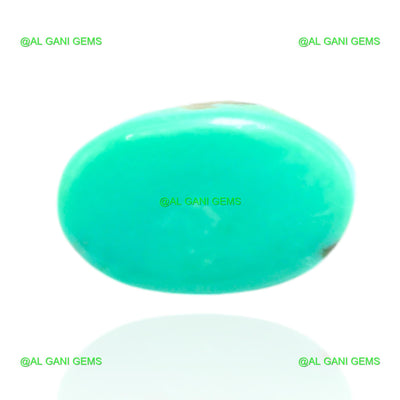 7.00 Cts Natural Turquoise Loose Gemstone Oval Cabochon 16x10x5 mm T-611