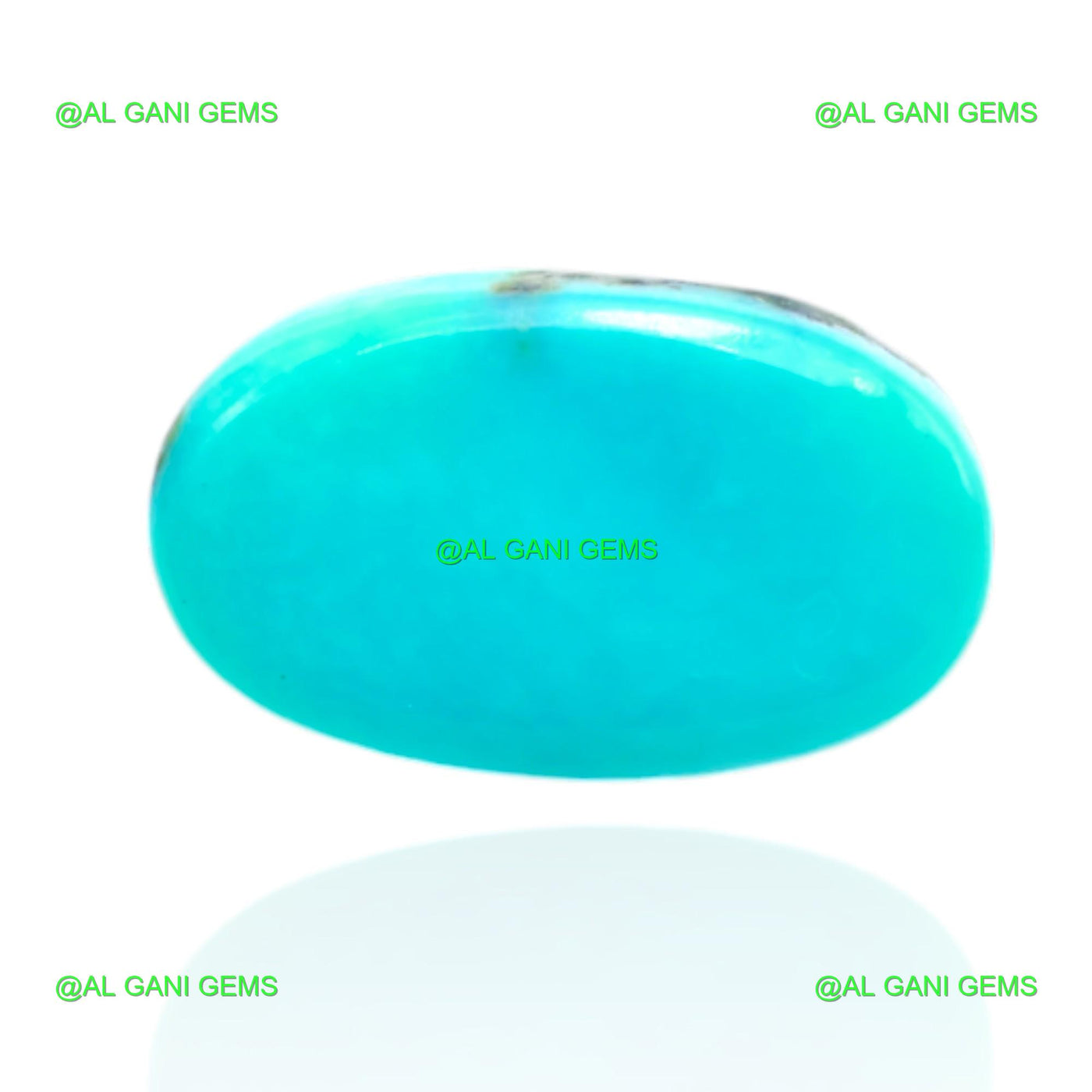 8.00 Cts Natural Turquoise Loose Gemstone Oval Cabochon 16x10x4 mm T-617