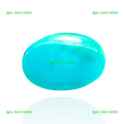 8.00 Cts Natural Turquoise Loose Gemstone Oval Cabochon 15x10x5 mm T-626